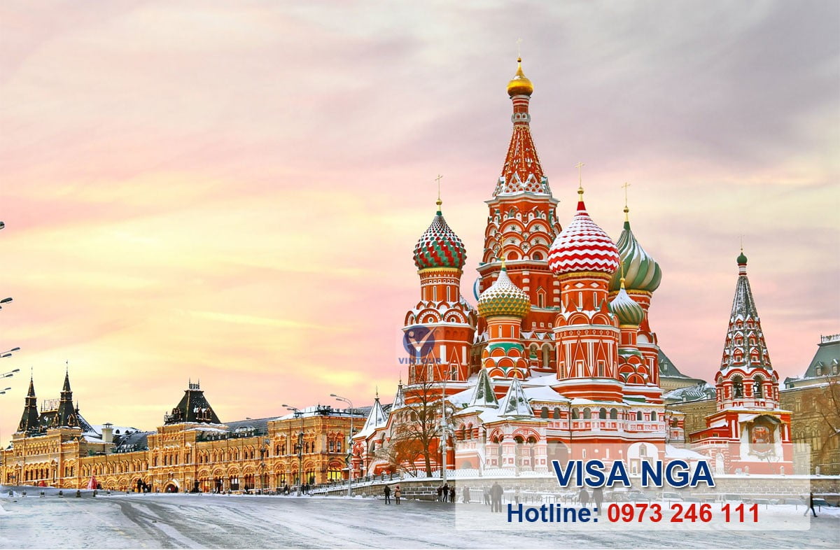 Làm Visa Nga Trọn Gói